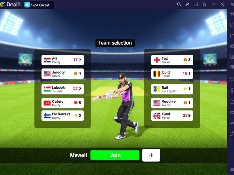 Real11 Super Cricket Elite team selection strategy